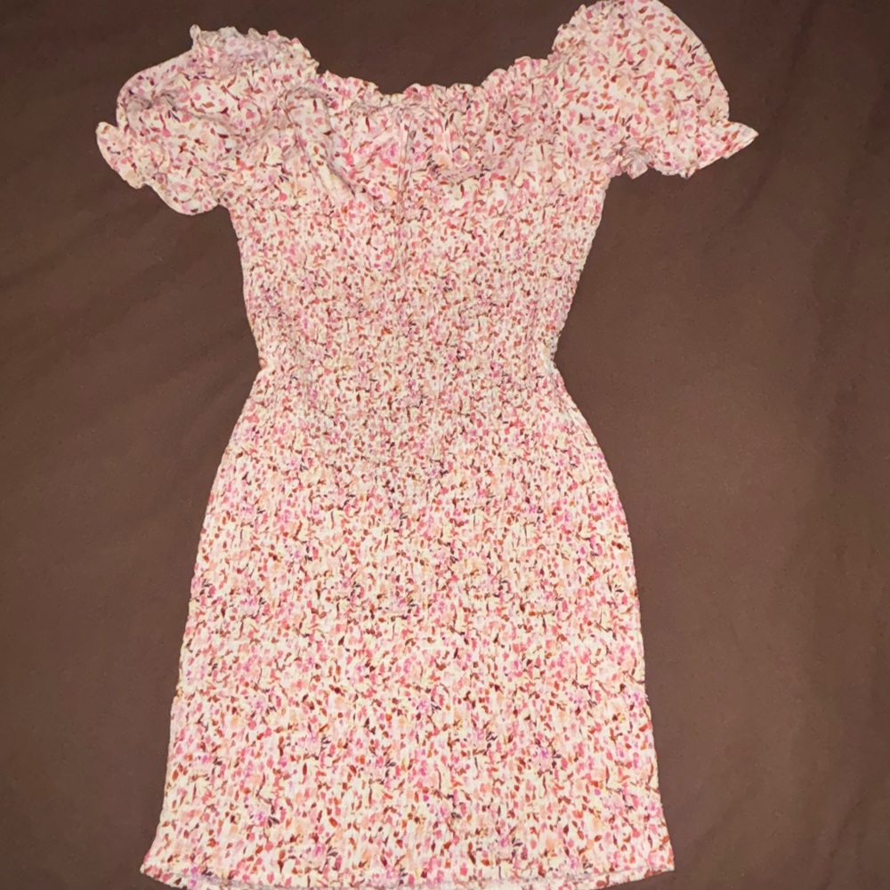 HAUTE MONDE | Floral Off-Shoulder Dress